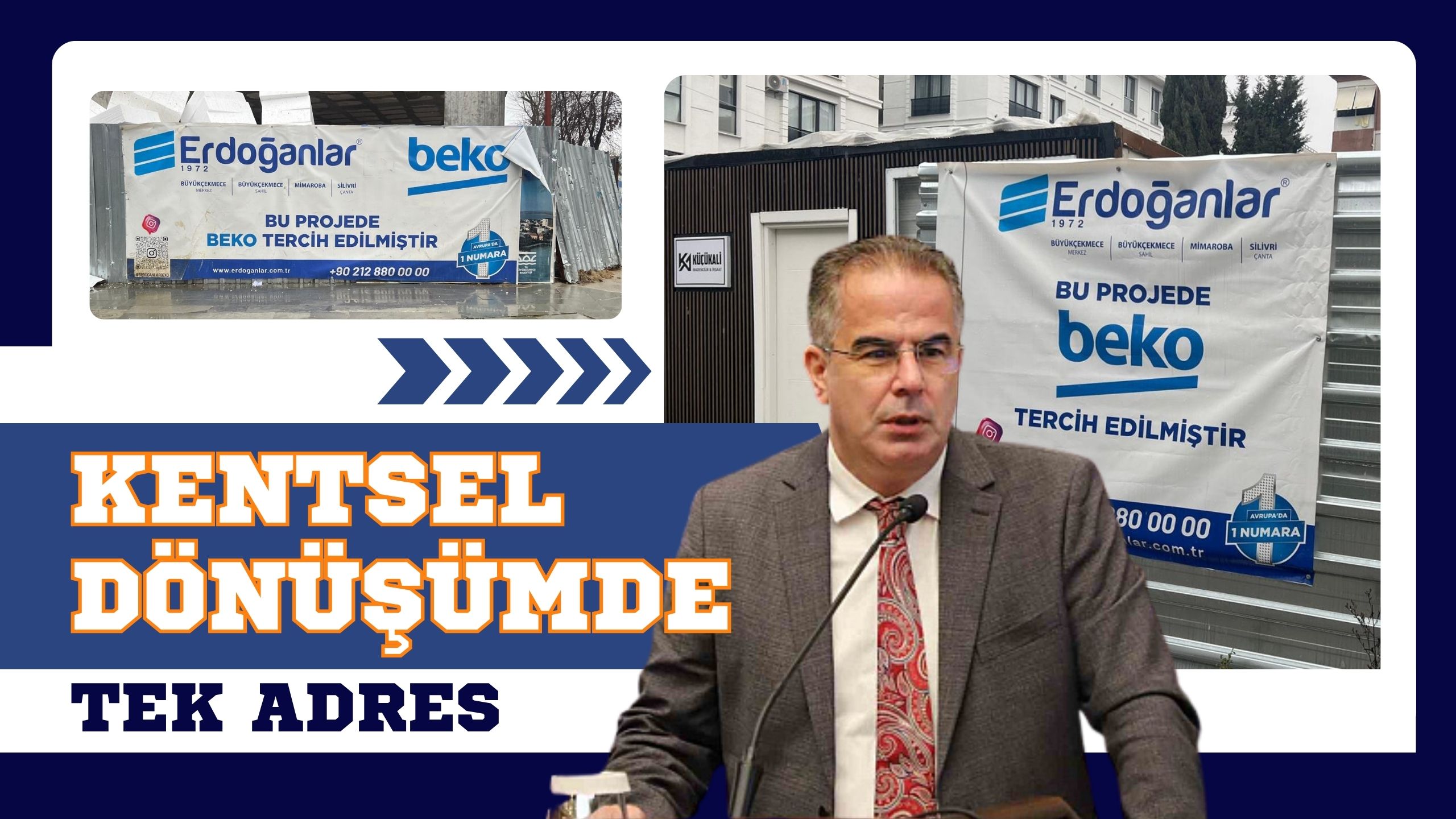KENTSEL DÖNÜŞÜMDE TEK ADRES
