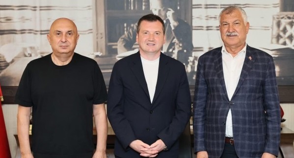 Zeydan Karalar, Başkan Balcıoğlu’nu ziyaret etti
