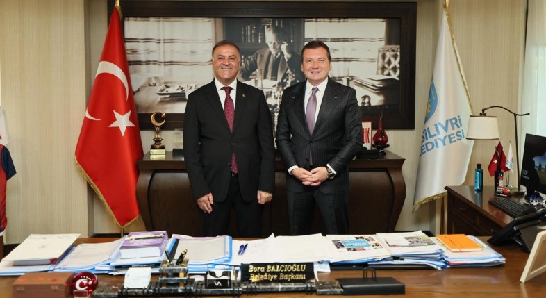 Başkan Balcıoğlu, İBB Başkan Vekili Nuri Aslan’ı ağırladı