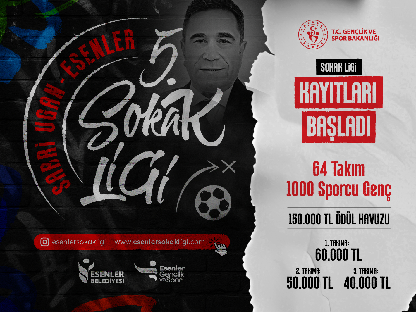 ESENLER SOKAK LİGİ’NDEN SABRİ UGAN’A VEFA