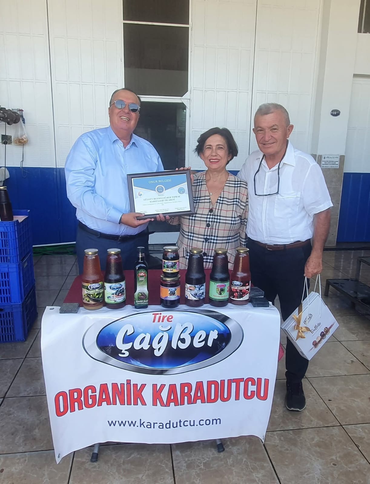 Beygo Ailesi’ne Ticaret Odası’ndan Onur Belgesi