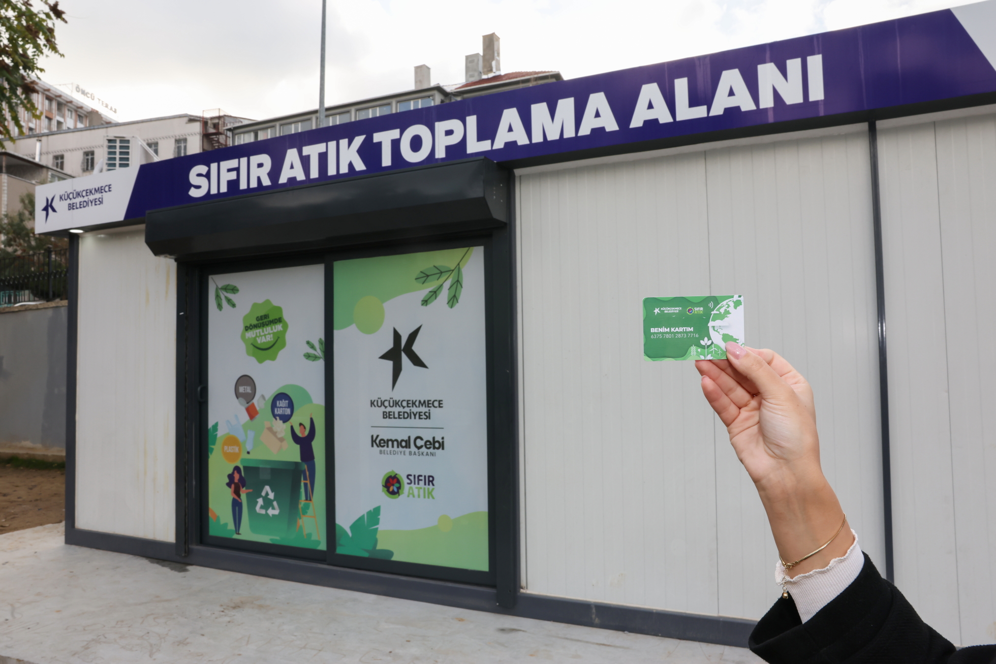 Küçükçekmece Belediyesi Bir Yılda 4 Milyon Kg Atık Topladı