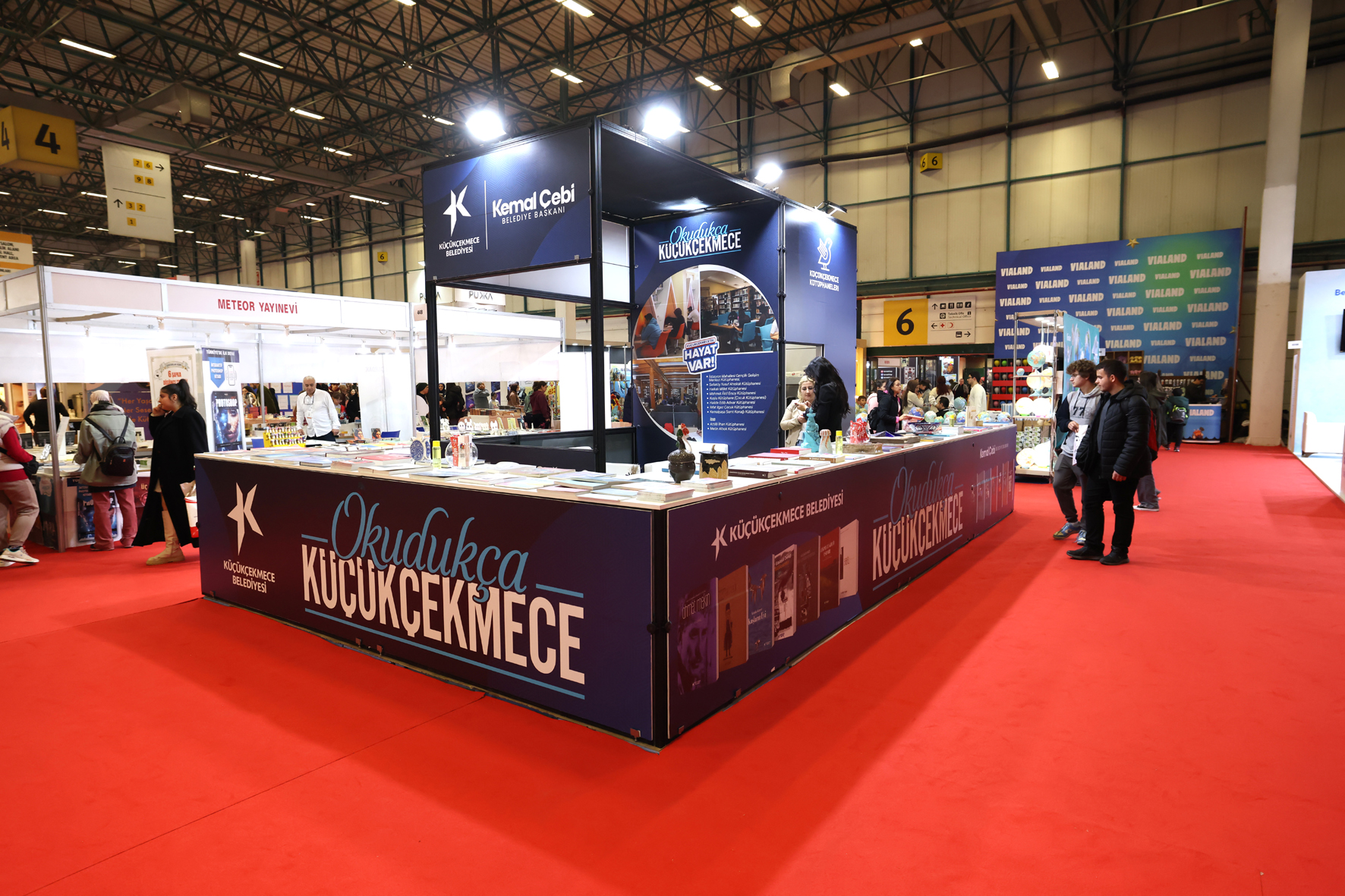 KÜÇÜKÇEKMECE BELEDİYESİ 42.TÜYAP KİTAP FUARI’NDA YERİNİ ALDI