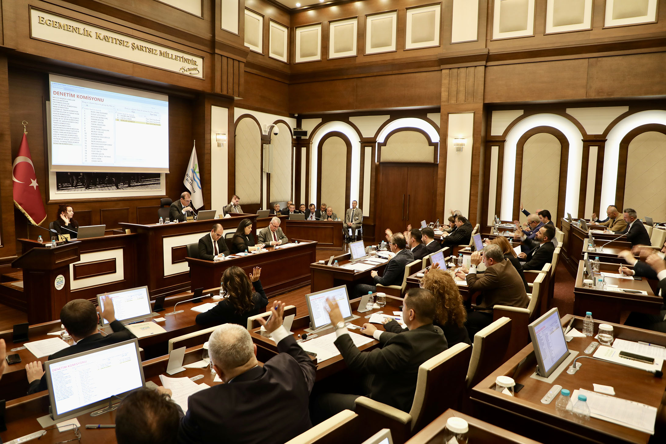 Büyükçekmece Belediye Meclisi, yeni yılın ilk toplantısını gerçekleştirdi