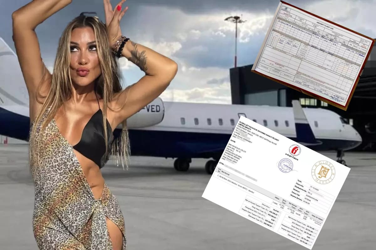 Havada fantezi yapılan jetin faturası ortaya çıktı!