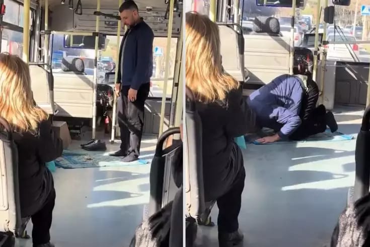 Sosyal medyayı ikiye bölen namaz videosu