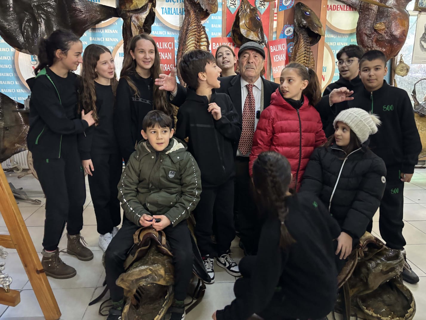 Türkiye Deniz Canlıları Müzesi yarıyıl tatiline giren öğrencilerle doldu taştı