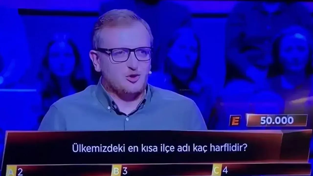 Cevabı soyadında olan soruyu zorlanarak bildi