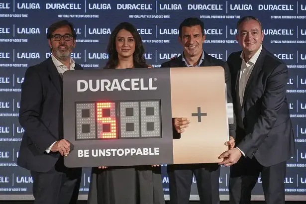 Duracell, LALIGA’nın uzatma dakikalarının resmi sponsoru oldu