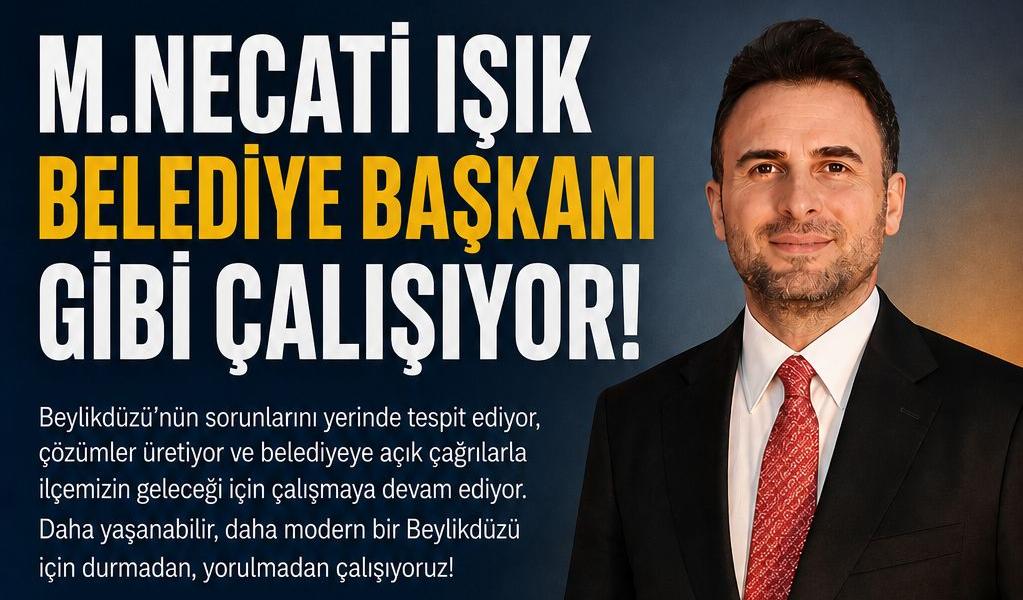 MUSTAFA NECATİ IŞIK VATANDAŞIN SESİ OLMAYA DEVAM EDİYOR !