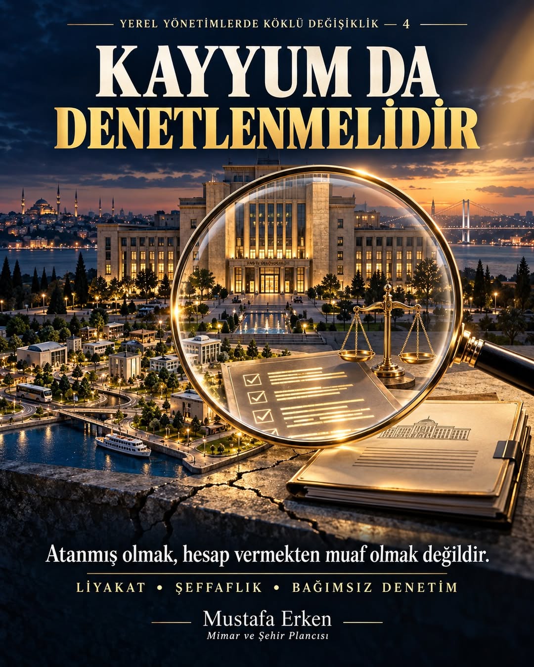 KAYYUM DA DENETLENMELİDİR! YEREL YÖNETİMLERDE KÖKLÜ DEĞİŞİKLİK – 4